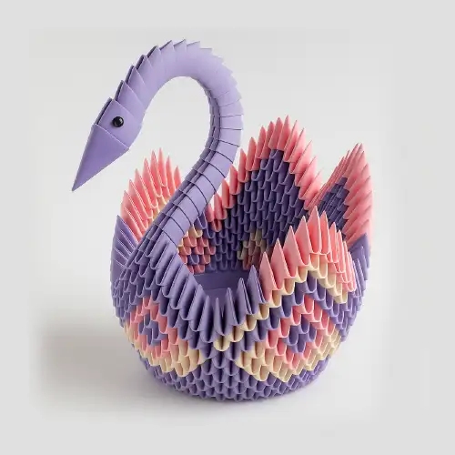 Cygne / Animal sculpté