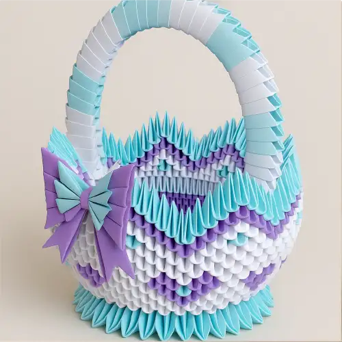 Panier Origami 3D